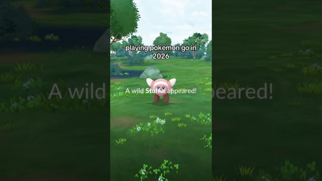 Playing Pokemon GO in 2026 be like..