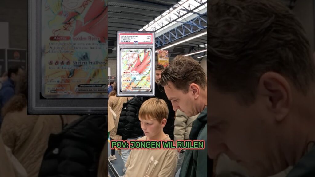 Pokemon Kaarten Ruilen met Vader & Zoon! | Vendor POV