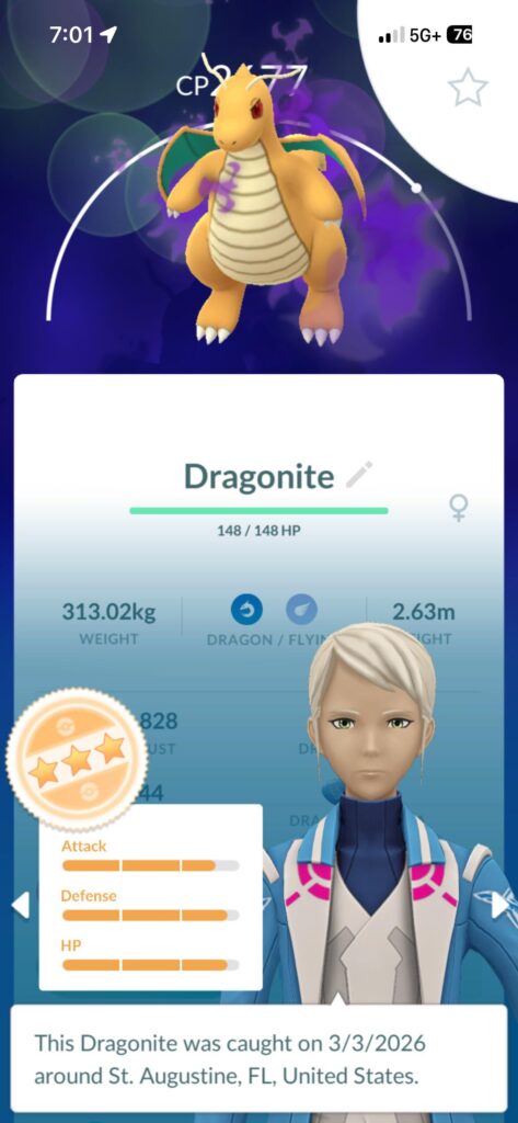 Should I purify my shadow dragonite?