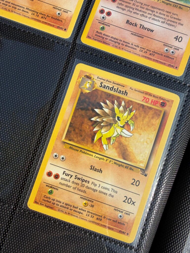 Differences in Sandslash Fossil?
