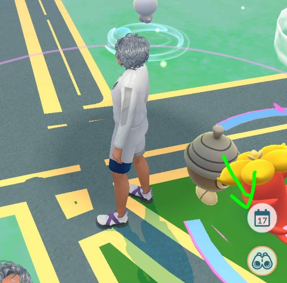 Pokemon go event calendar update in app