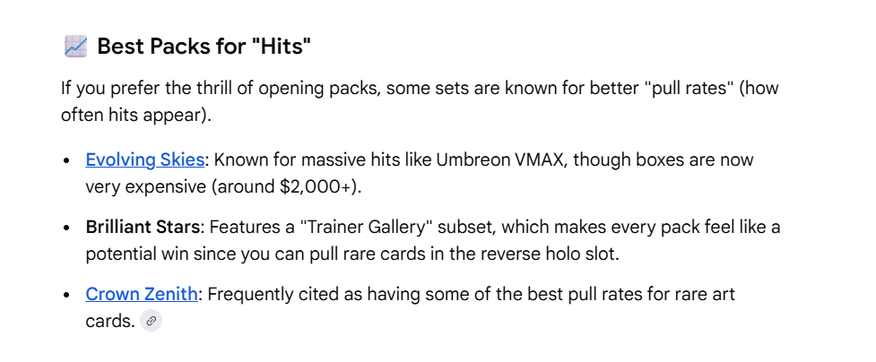 Who fed ts to Gemini