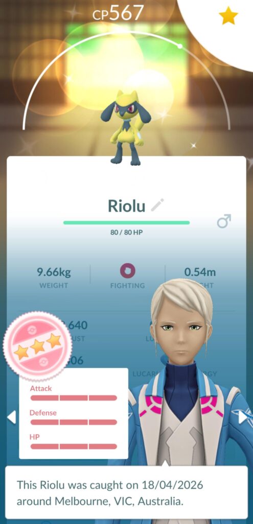 Riolu event lets goooo
