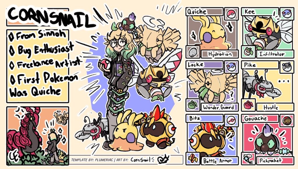 [OC] Drew myself as a trainer!