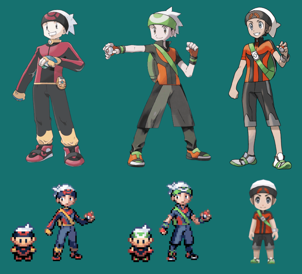 Brendan and May's Evolution (remastered)