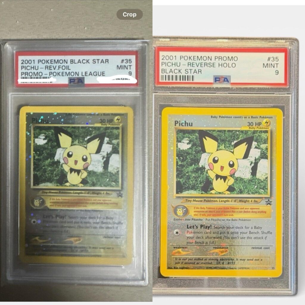 Is there a difference? Pichu #35