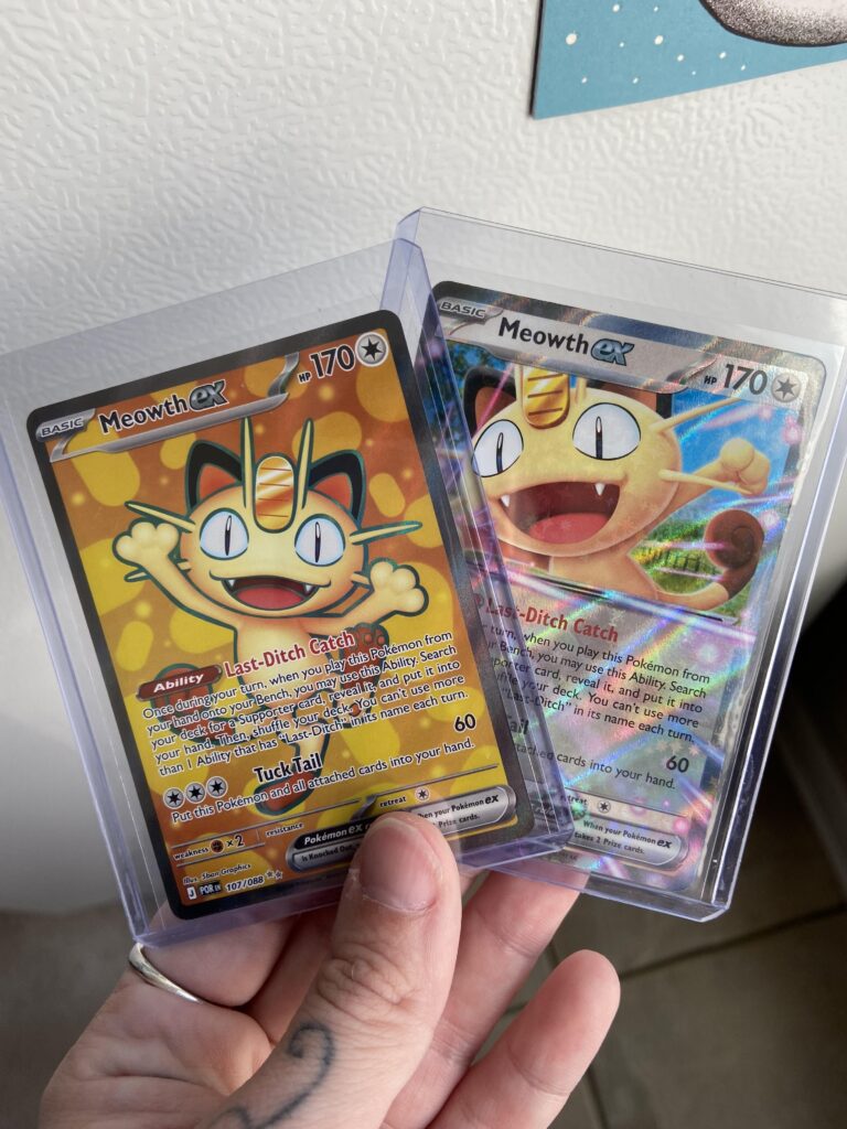 Asked for the universe to bless me with the Perfect Order Meowth but wasn’t specific enough 😂 I’m actually stoked though