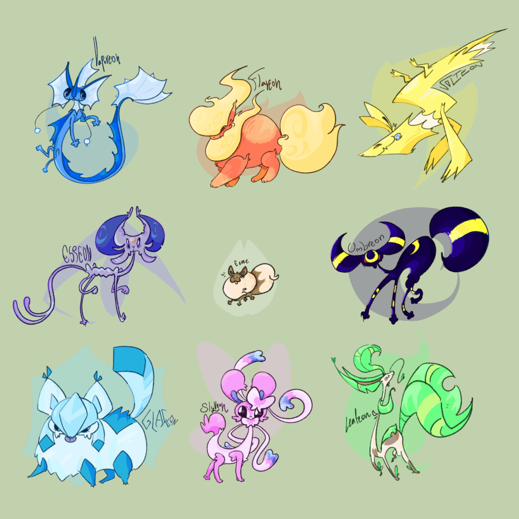 EEVEELUTIONS STYLE EXERCISE YIPPIE!!!