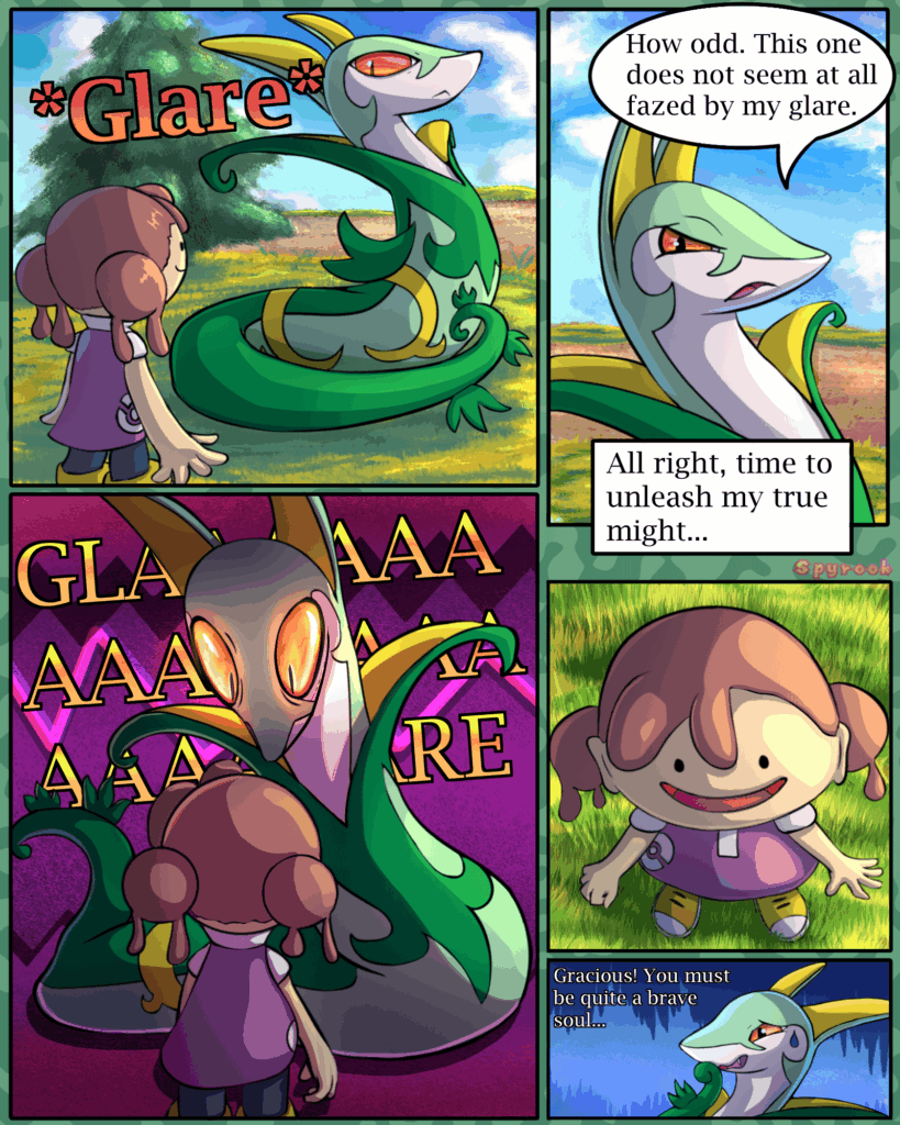 Does Serperior Know? (OC)