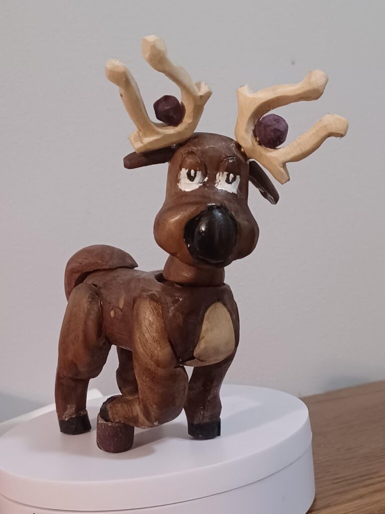 Wooden stantler (34/100) (OC)