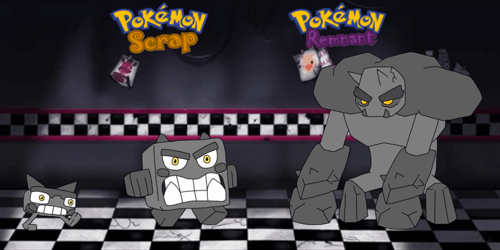 Day 7 of the FNAF-inspired fakedex- Cave pokemon