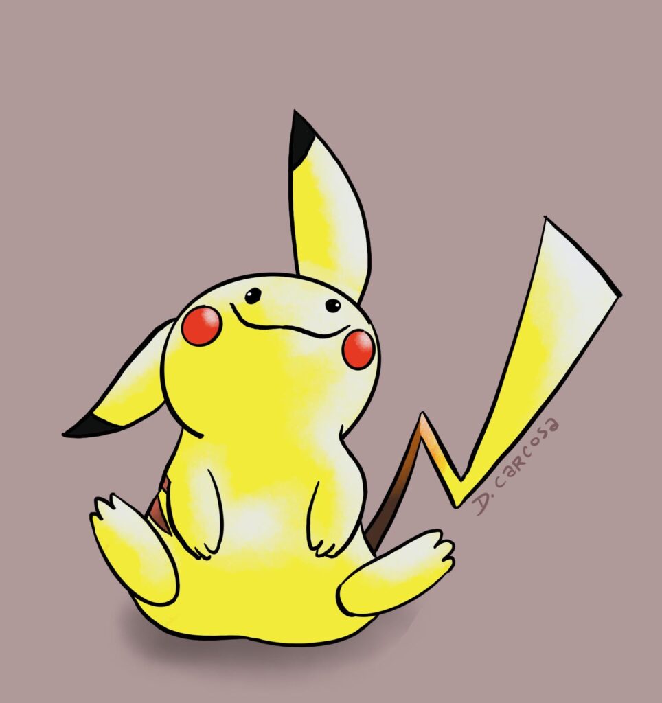 [OC] a perfectly normal Pikachu
