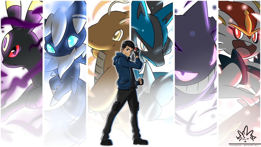 Which champion or gym leader do you think could defeat this team? [OC]