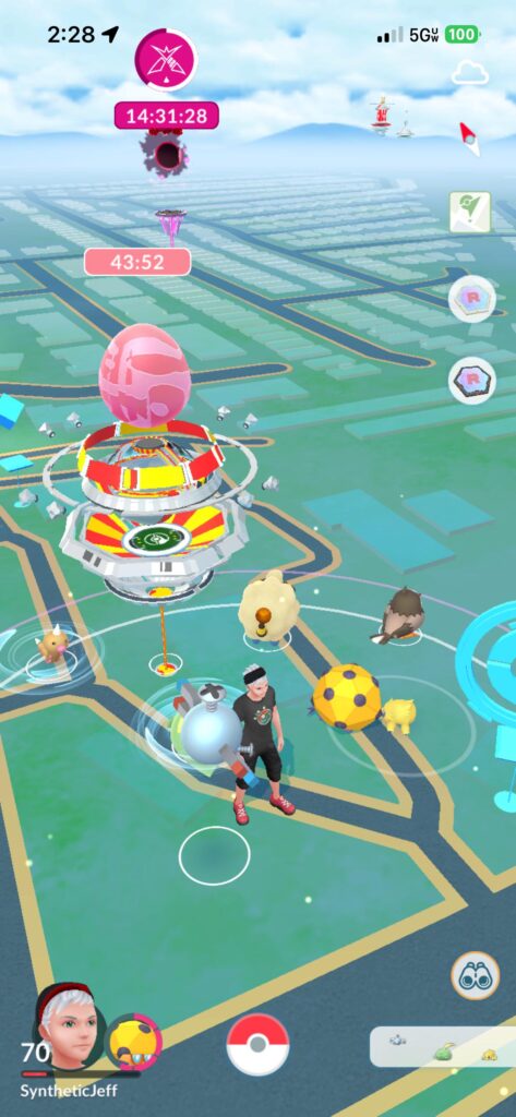 Glitched gym?