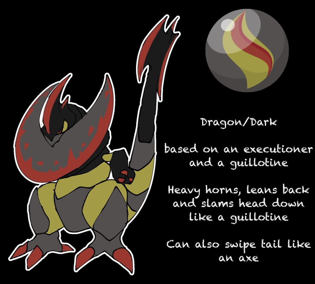 mega haxorus concept based on something one of my friends said