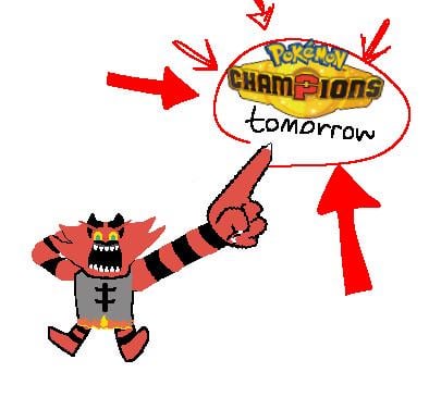 POKEMON CHAMPIONS TOMORROW