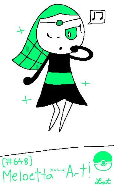 [OC] Meloetta Art!