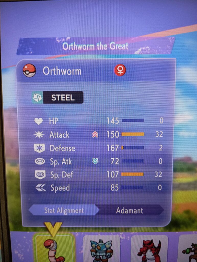 What does these messages over the Pokémons name means?