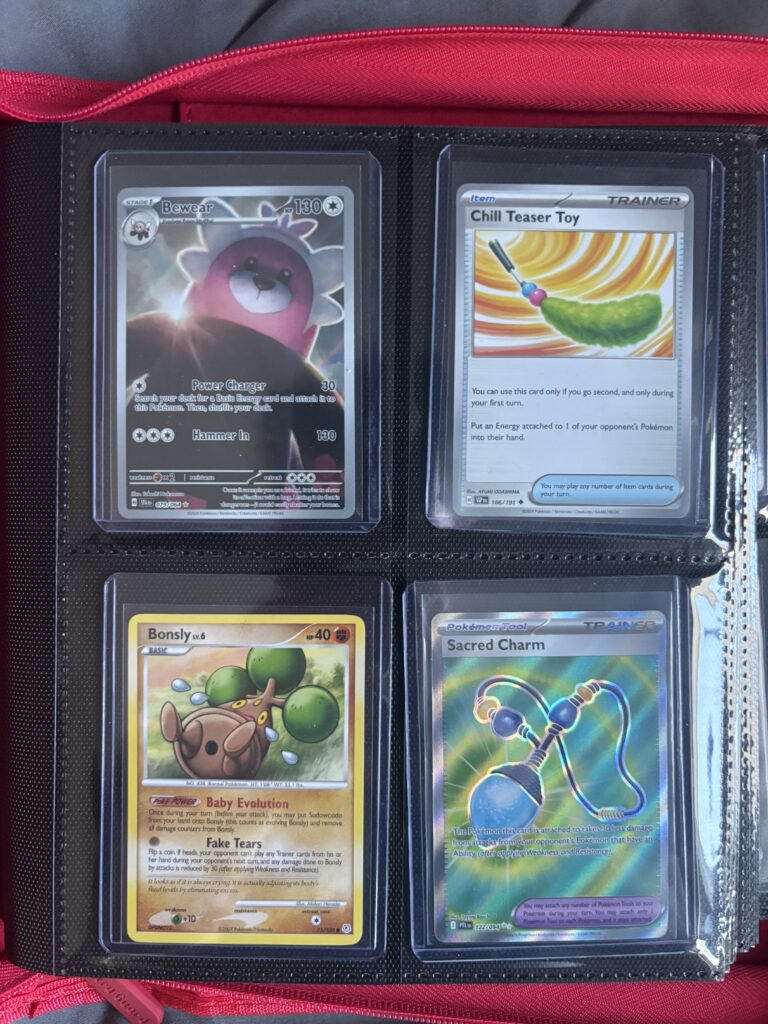 Front page of my binder