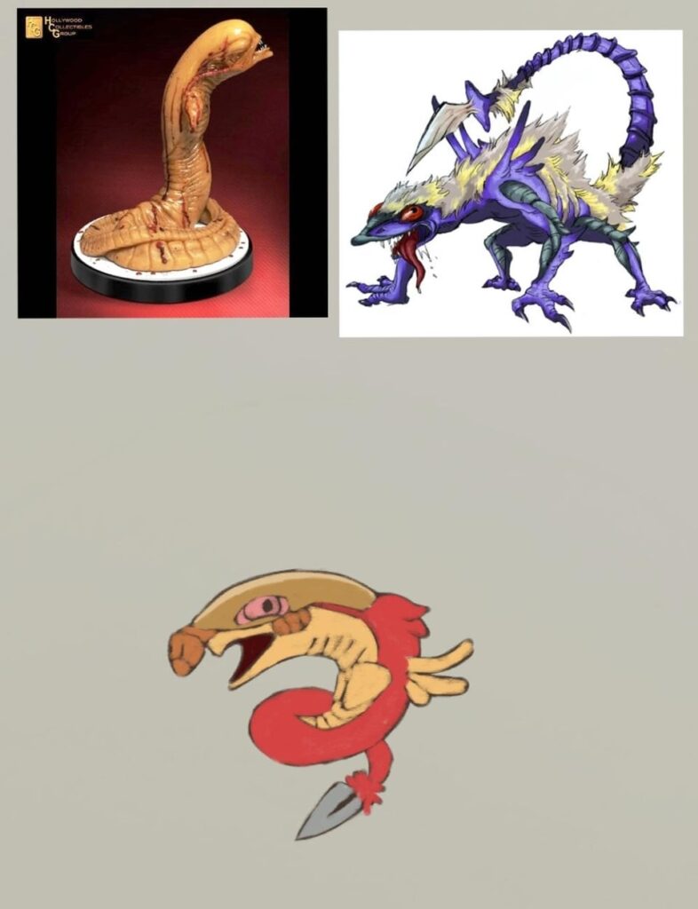 Alien/metroid based fakemon