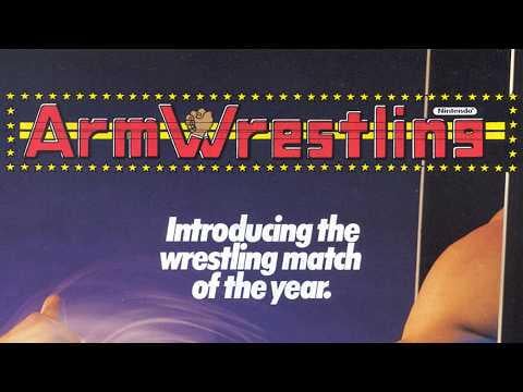 ArmWrestilng 1985 NINTENDO Arcade Live Flyer