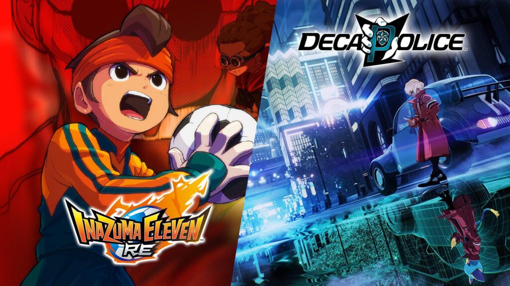 Inazuma Eleven RE adds Switch 2 version, drops PS4; DECAPOLICE adds Switch 2 version, drops PS4 and Switch.