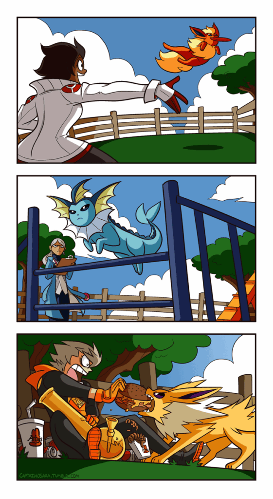 Team Leaders at the Dog Park by CaptainOsaka