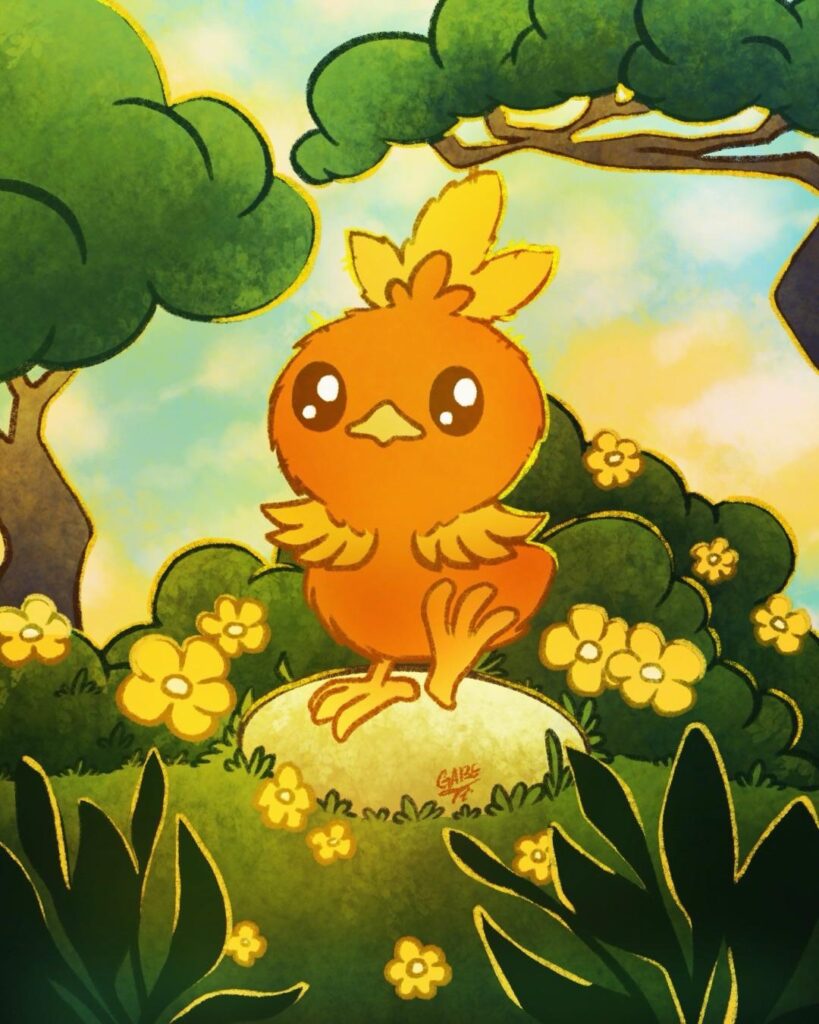 [OC] Happy little Torchic