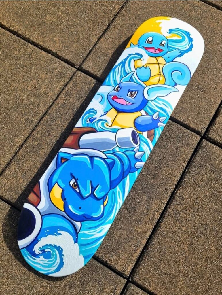 (OC) Kanto boards so far, with Bulbasaurs rough sketch