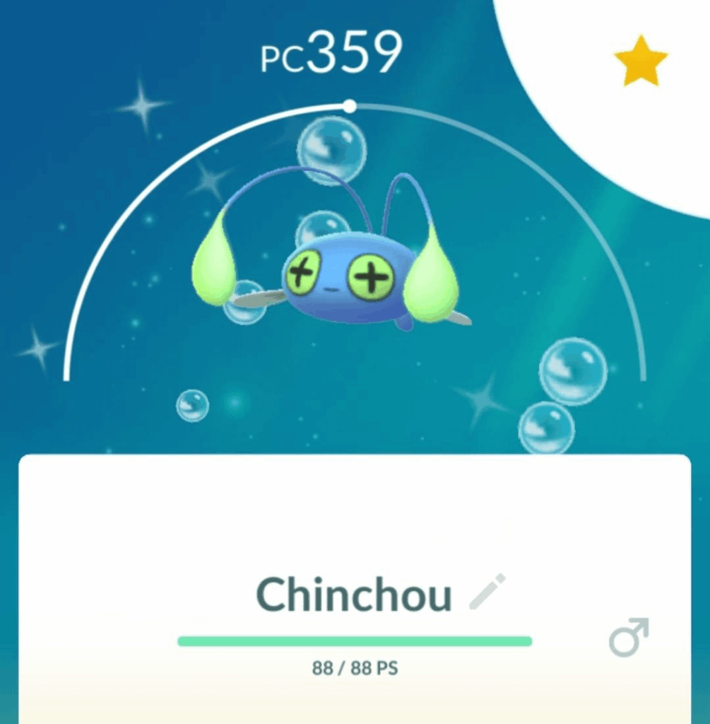 I'm so happy about this event. I got my favorite pokemon