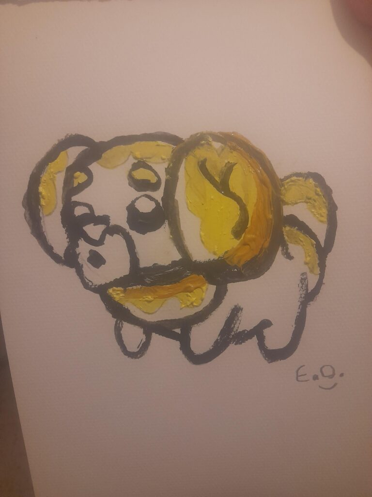 [OC] My painting of Fidough