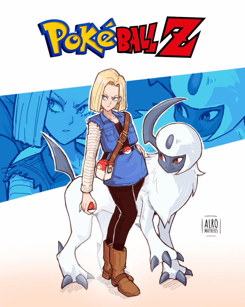 What if I did a crossover between Pokémon and Dragon Ball Z? 🤔