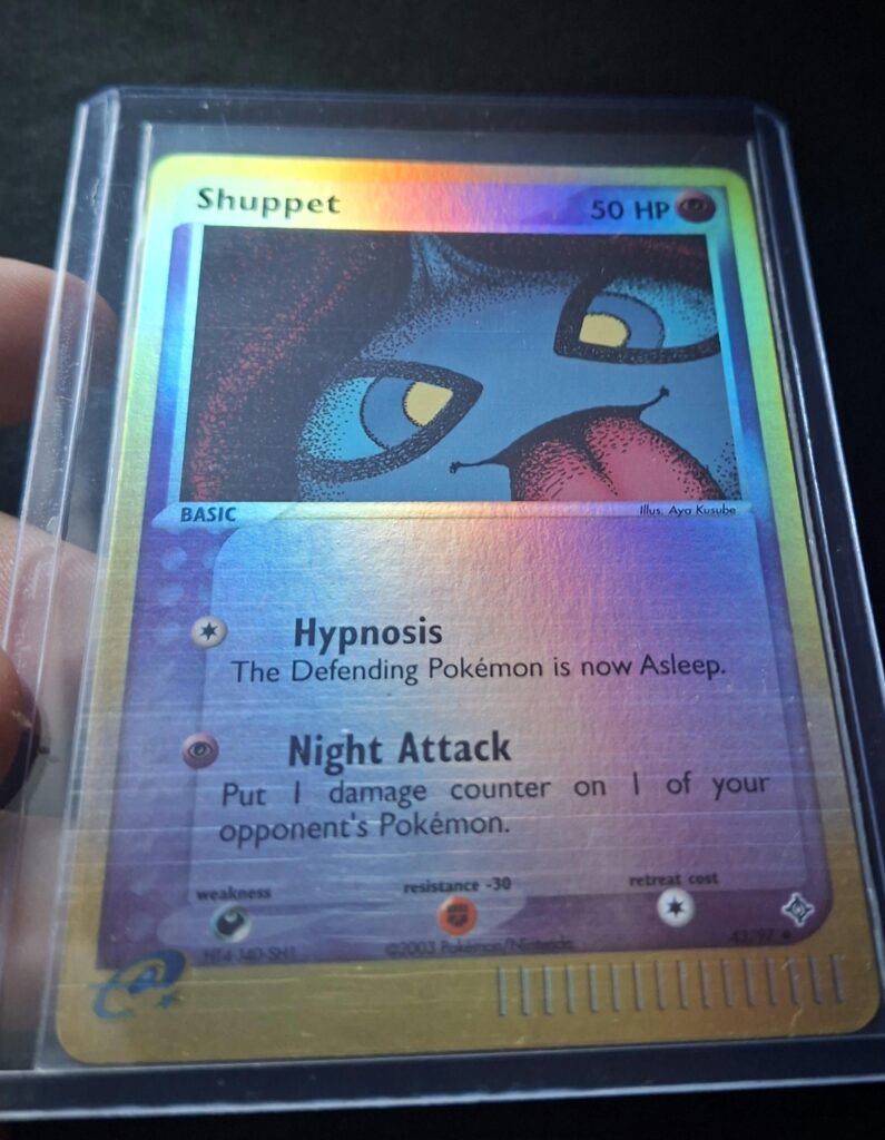 successful hunt ☝🏼🙂‍↔️ Shuppet holo reverse #43 Ex dragon