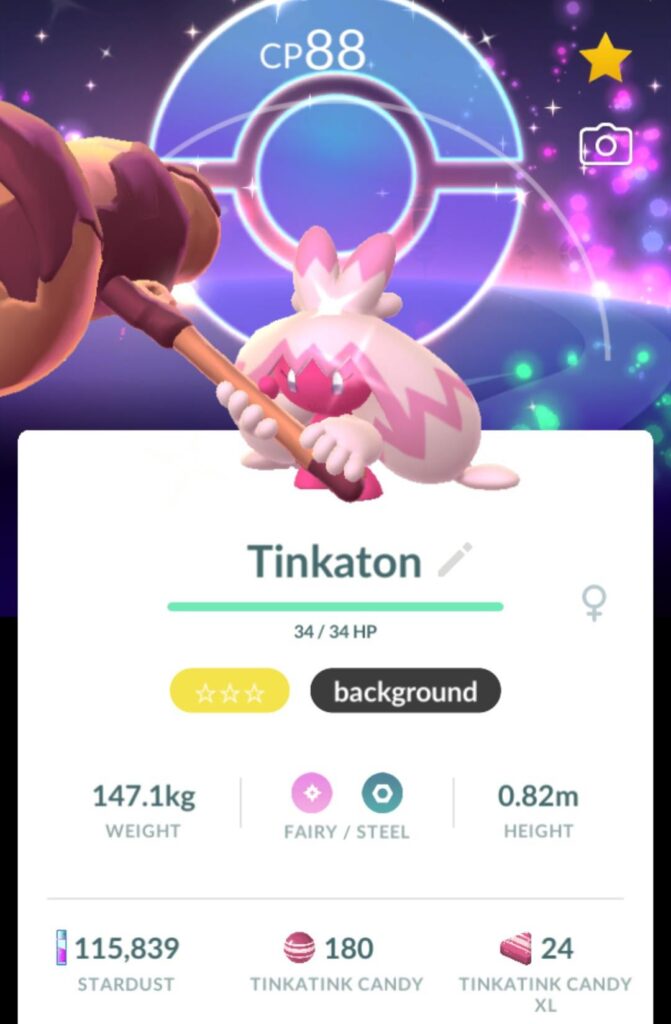 Tinkaton shiny✨️