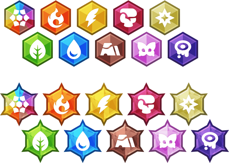 Remade type icons for an idea of mine