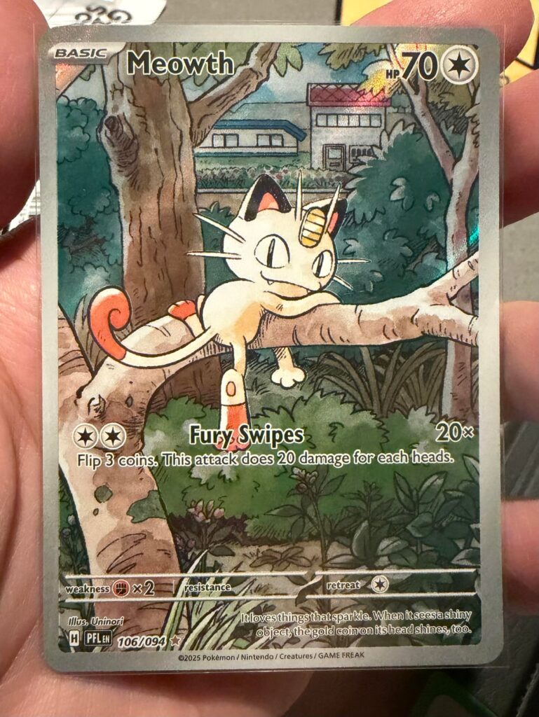 Opened 10 packs of ME PF