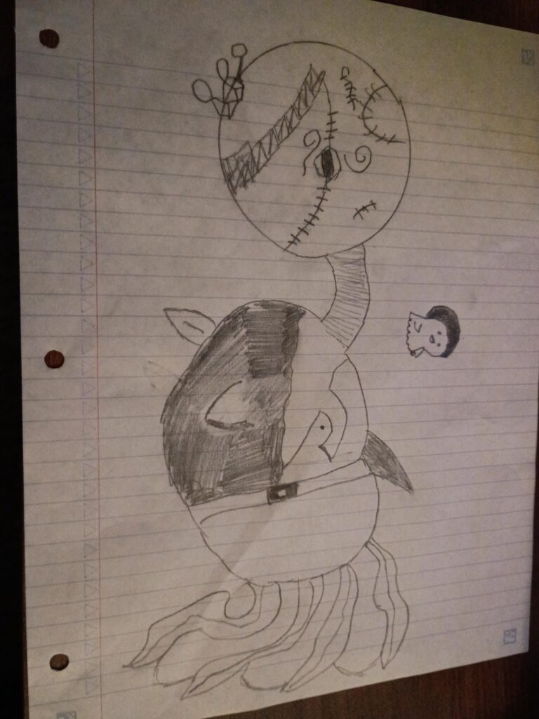 What do you think this fakemons type would be? The ball isnt the pokemon it is just something it holds