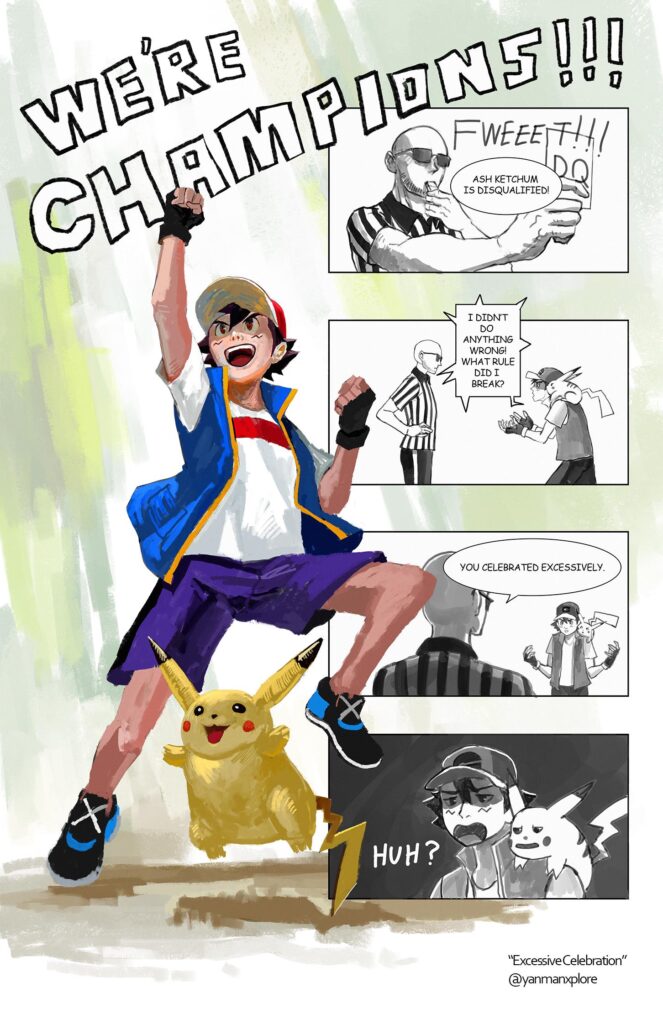 [OC] A quick comic based on a certain Pokemon Go Tournament.