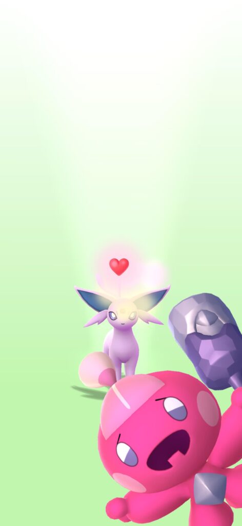 Was playing with espeon and look who photobombed!