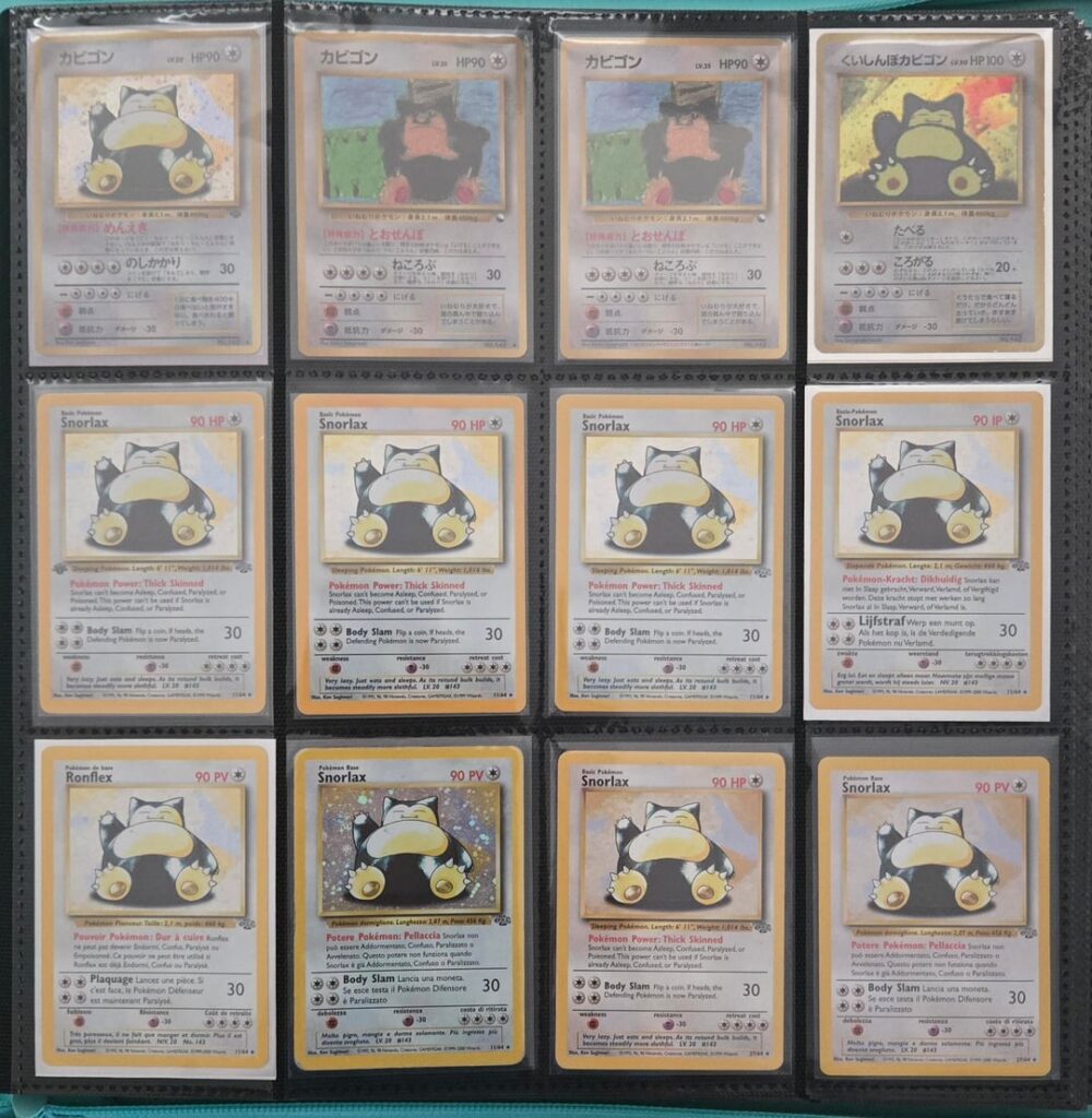 Snorlax collection so far!