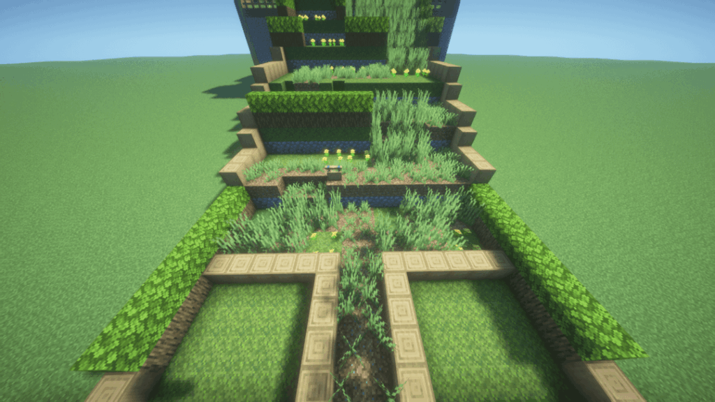 Added route 1 and Veridian city to my Kanto map (rgb) recreation in minecraft