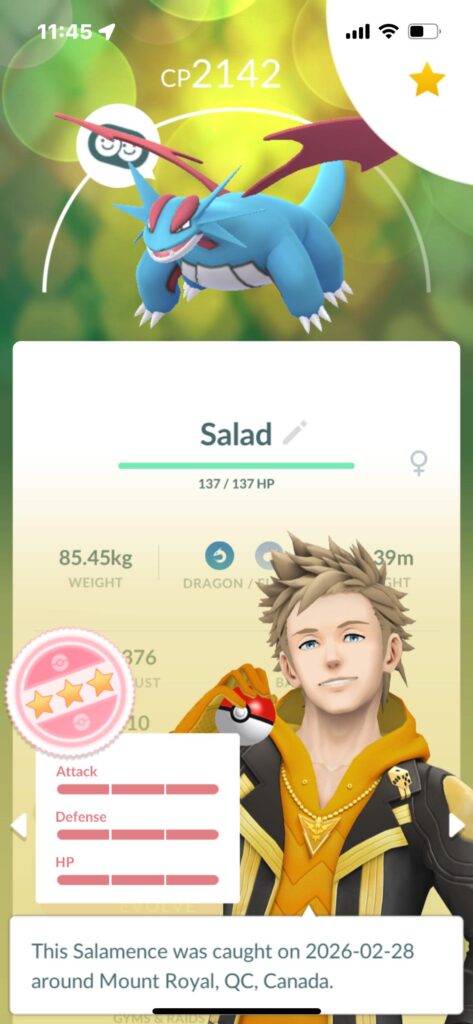 First Hundo at level 36