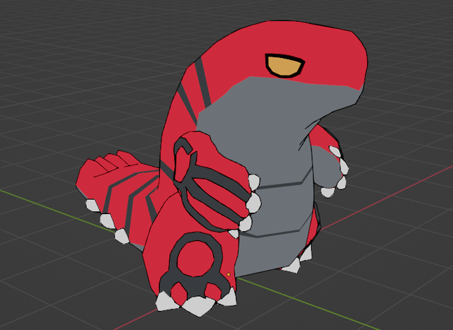 [OC] Am working on my next lowpoly model and this greatly amuses me