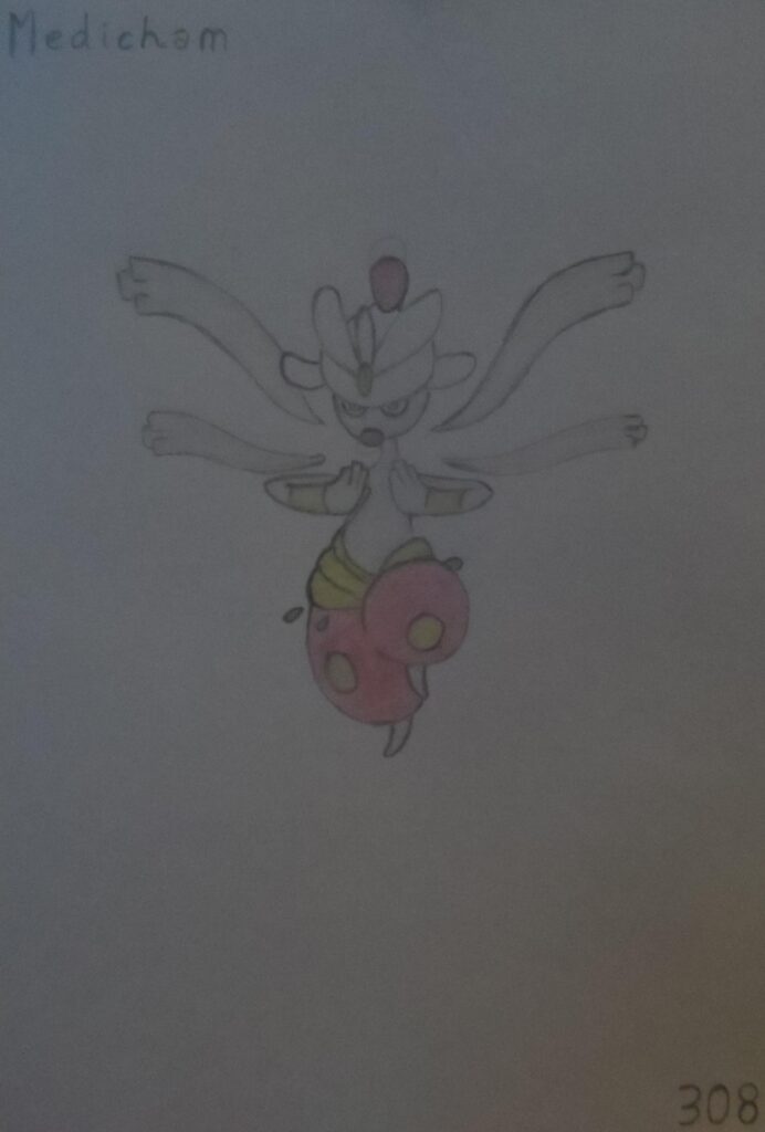 (OC) Drawing a Pokemon everyday, this is day 1192