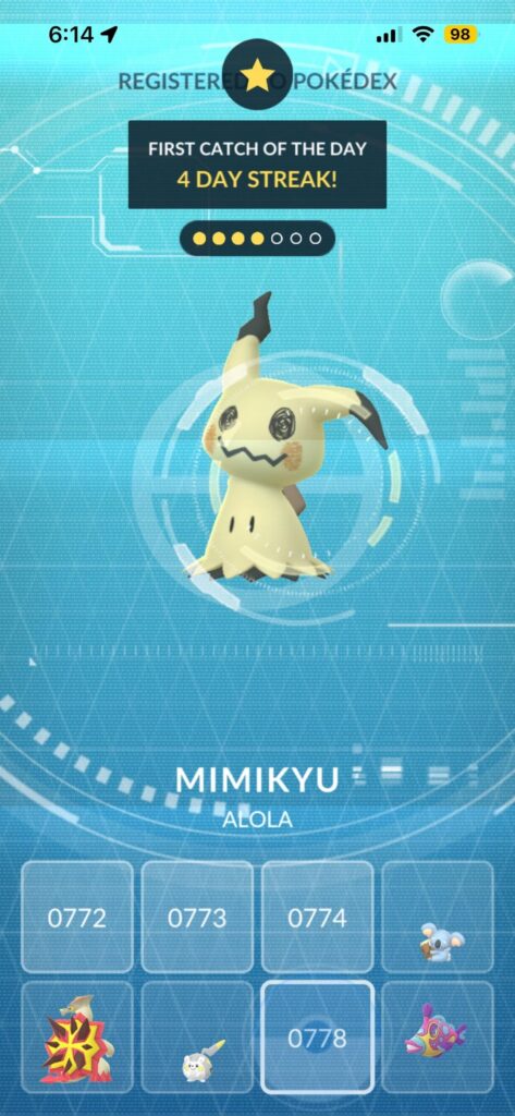 Mimikyu where’d you come from?