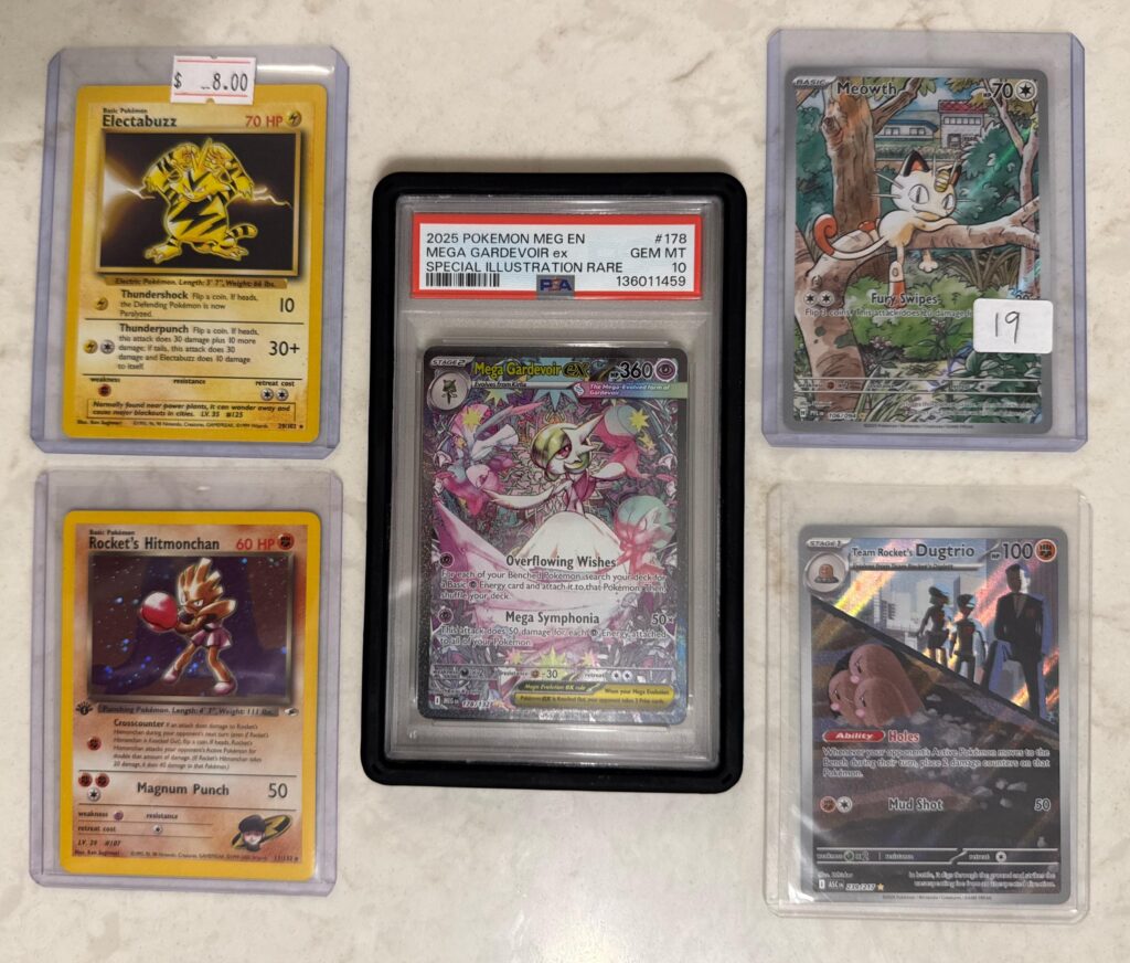 Went to my first card show today…