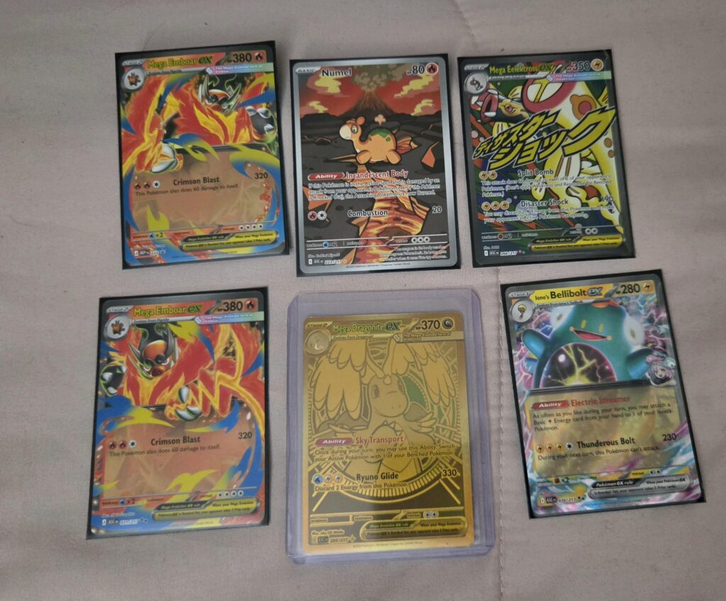 Pulled these! From emboar box and a booster bundle!