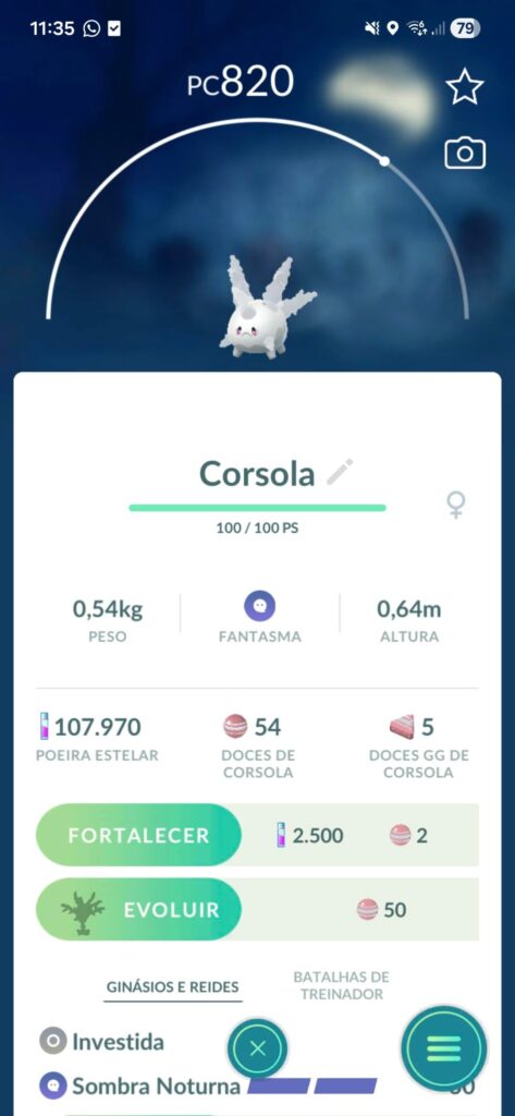 Como evoluir Corsola Galar?
