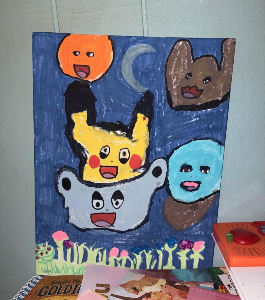 my baby sisters pokemon fanart