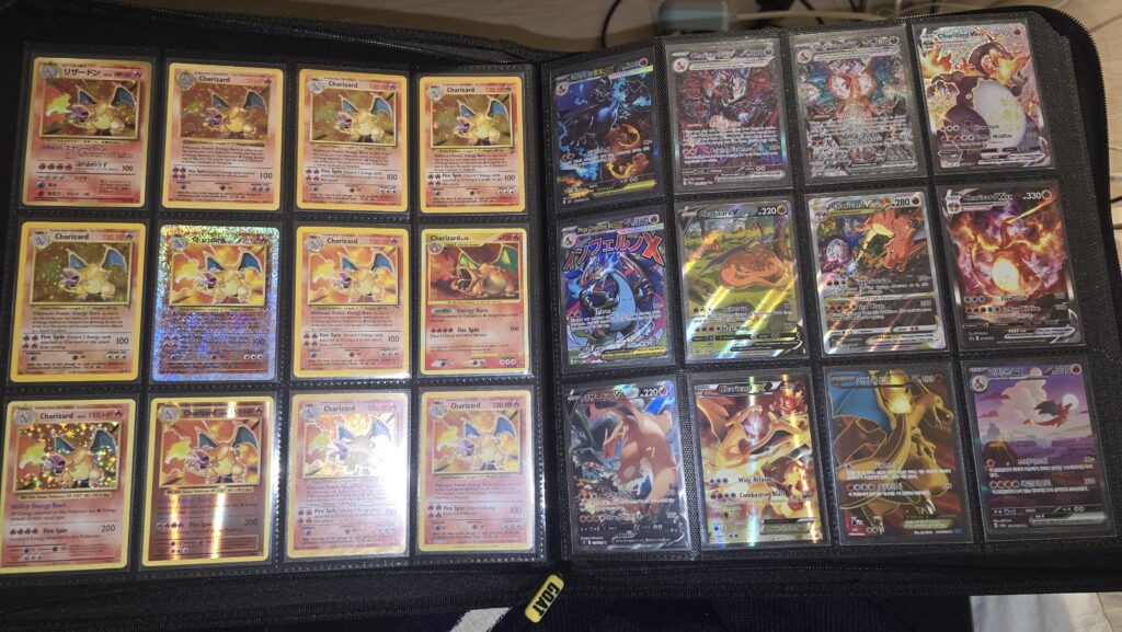 My charizard collection!
